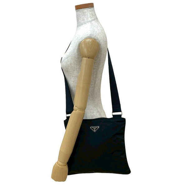 Flat Messenger Bag Tessuto Small