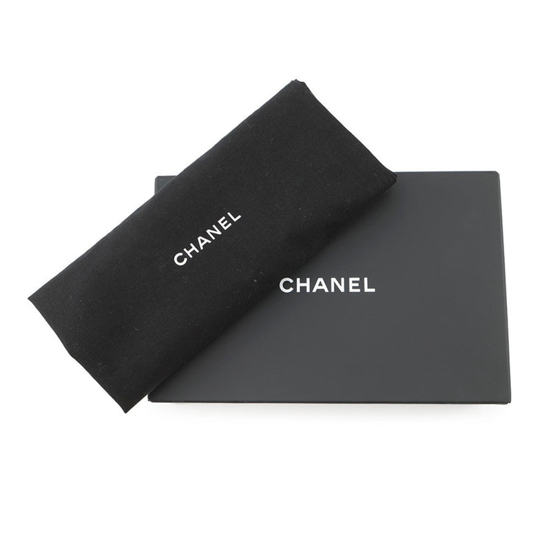 Double Zip Clutch With Chain Quilted