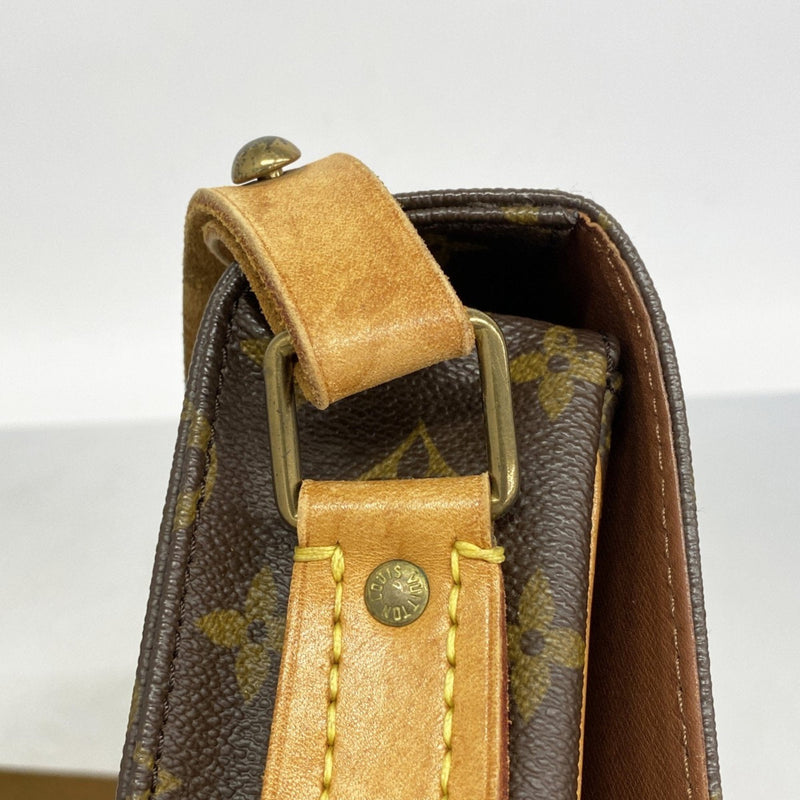 Cartouchiere Handbag Canvas Gm