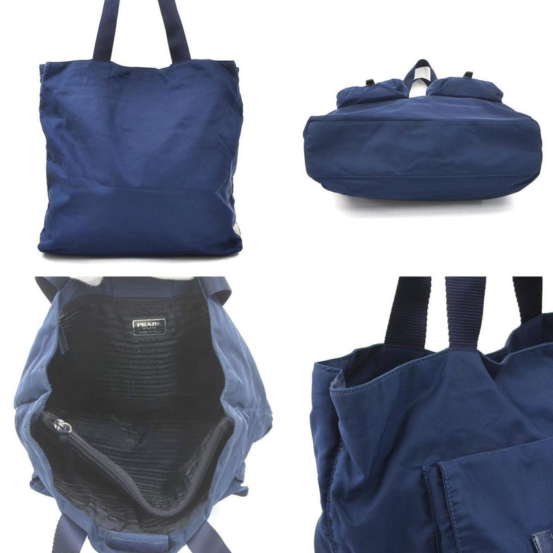 Convertible Front Pocket Tote Tessuto