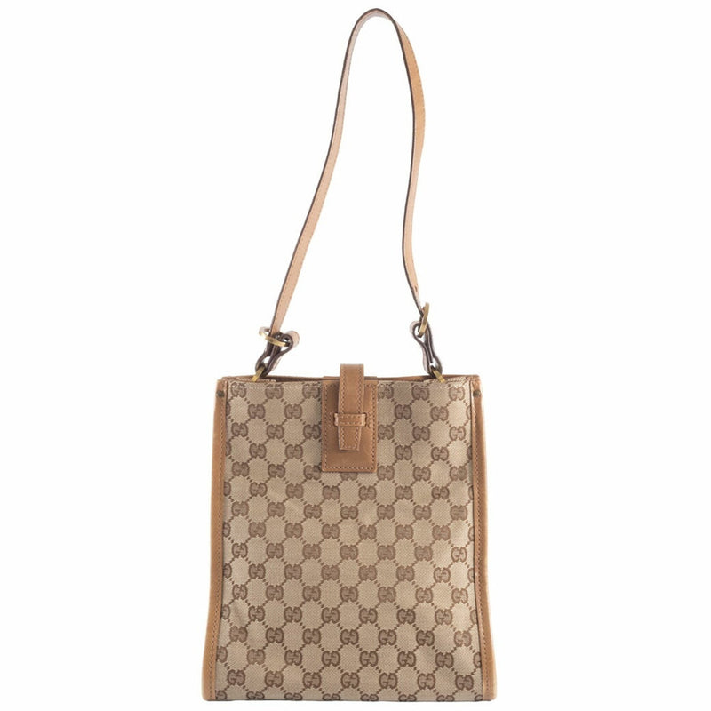 Web Strap Zip Messenger Bag Gg Canvas