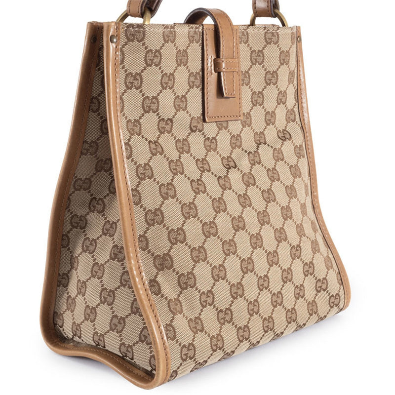 Web Strap Zip Messenger Bag Gg Canvas