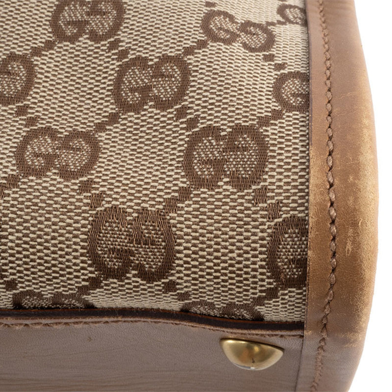 Web Strap Zip Messenger Bag Gg Canvas