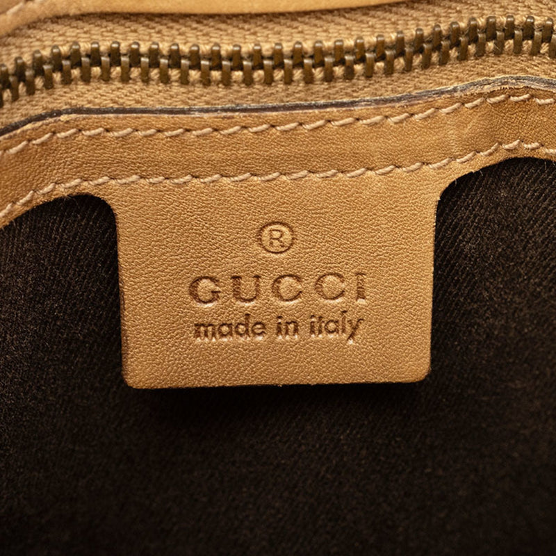 Web Strap Zip Messenger Bag Gg Canvas