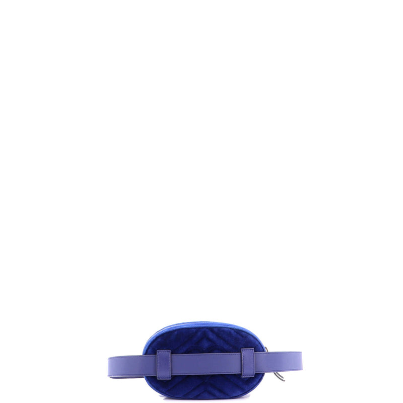 Gg Marmont Belt Bag Matelasse Velvet