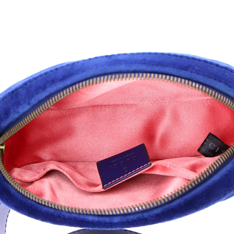 Gg Marmont Belt Bag Matelasse Velvet
