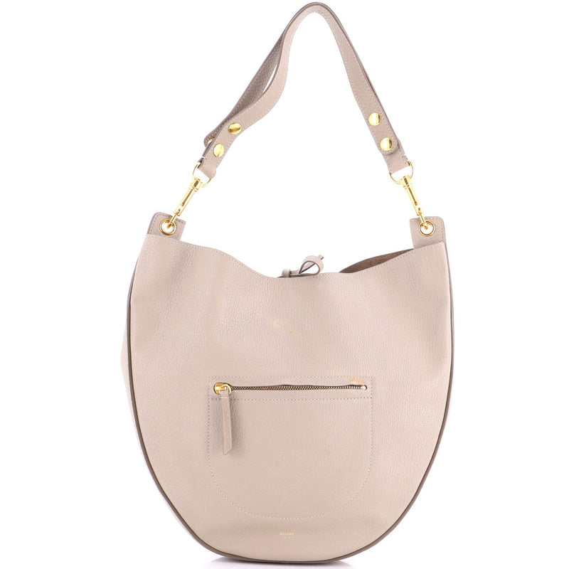 Trotteur Pocket Hobo Grainy Leather