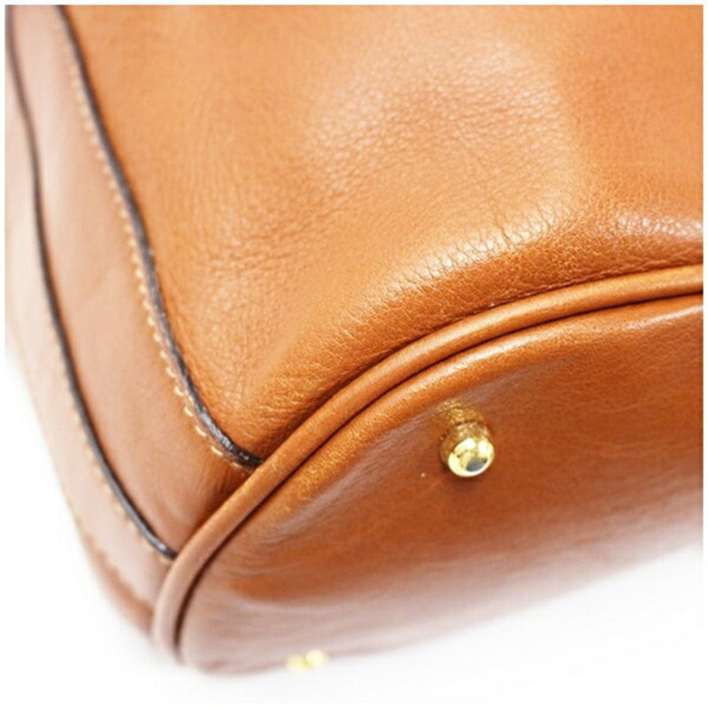 Diana Nm Bamboo Shoulder Bag Leather