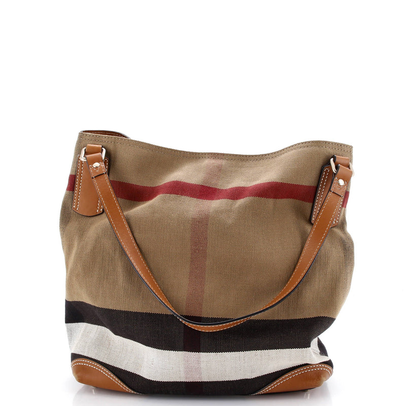 Maidstone Tote Mega Check Canvas Medium