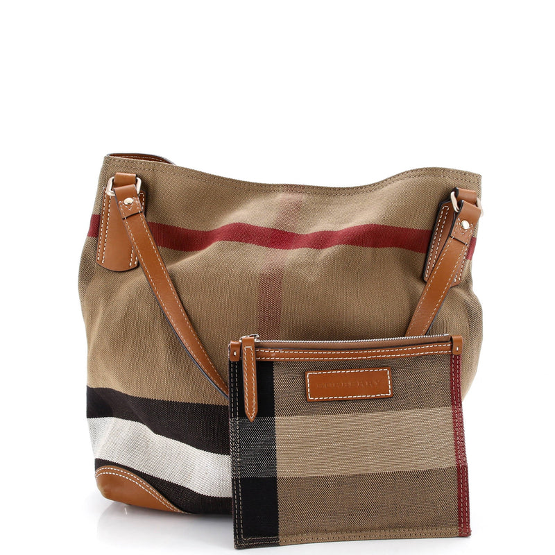 Maidstone Tote Mega Check Canvas Medium