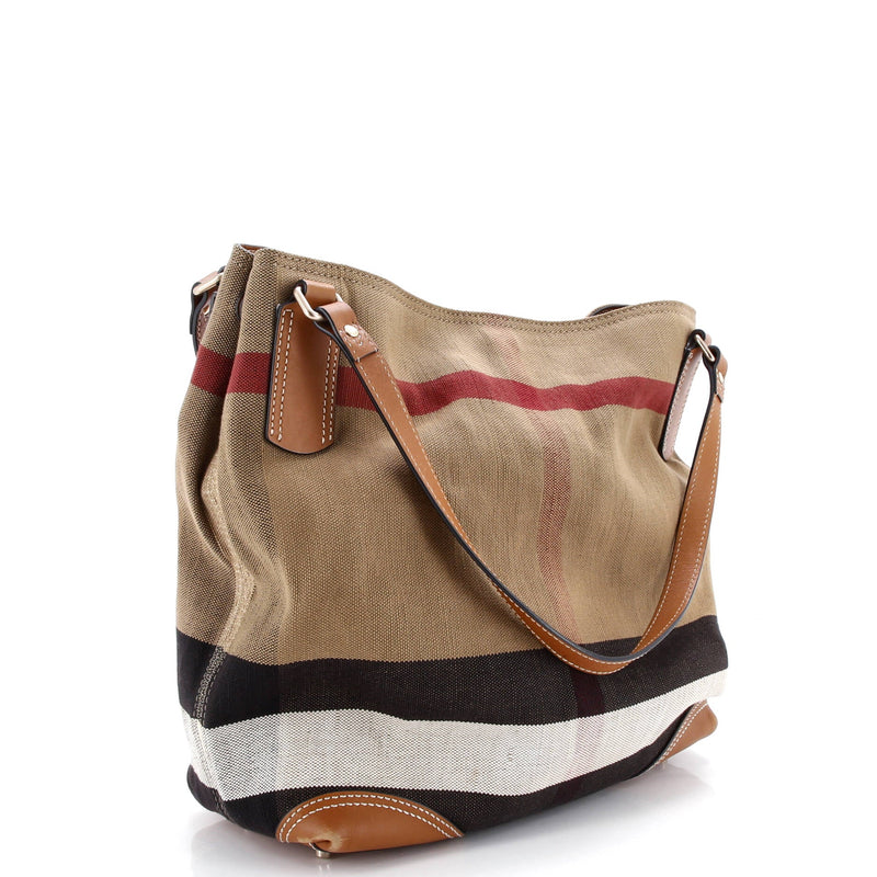 Maidstone Tote Mega Check Canvas Medium