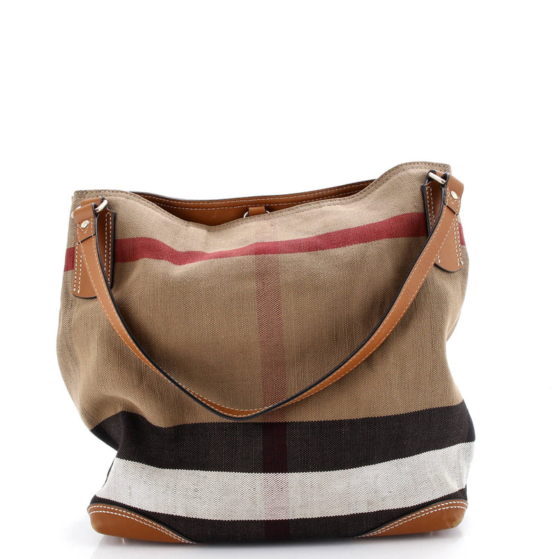 Maidstone Tote Mega Check Canvas Medium