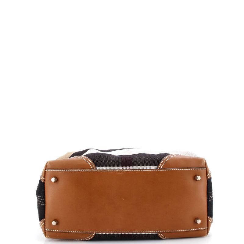 Maidstone Tote Mega Check Canvas Medium