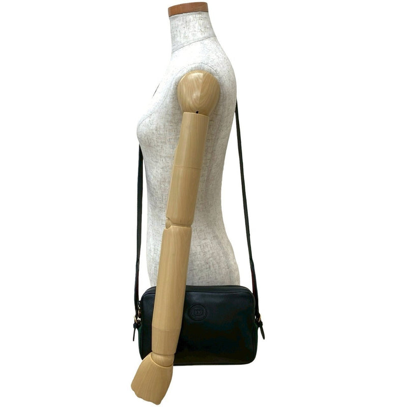 Tonal Double G Shoulder Bag Leather