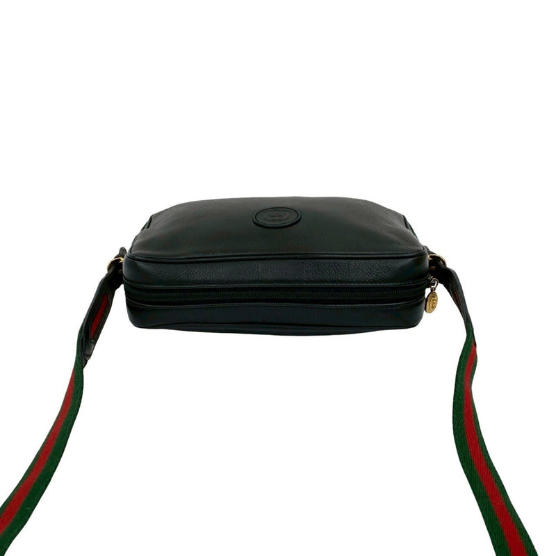 Tonal Double G Shoulder Bag Leather