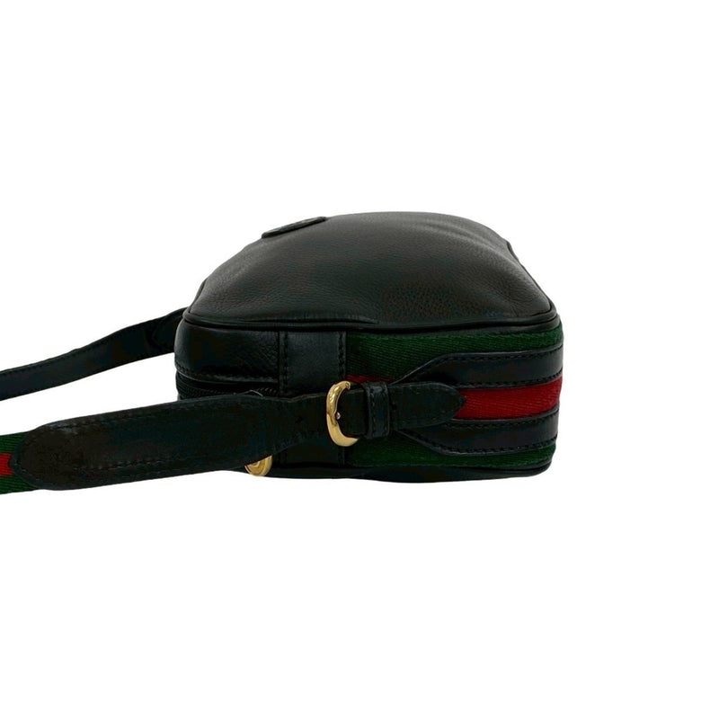 Tonal Double G Shoulder Bag Leather