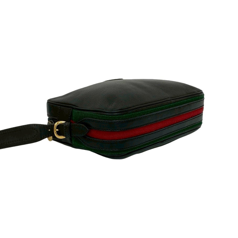 Tonal Double G Shoulder Bag Leather