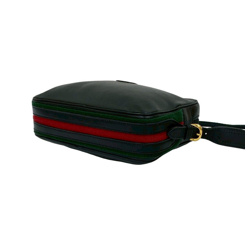 Tonal Double G Shoulder Bag Leather