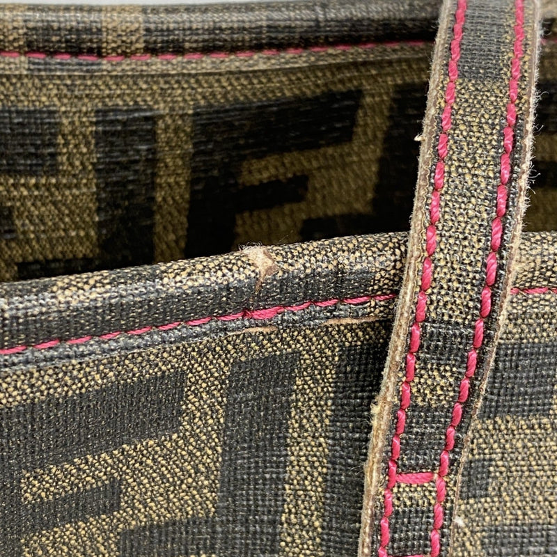 Roll Tote Zucca Coated Canvas Large