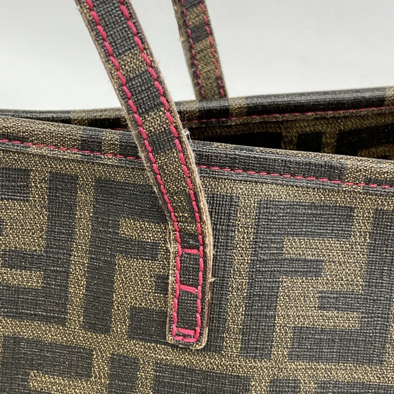 Roll Tote Zucca Coated Canvas Large