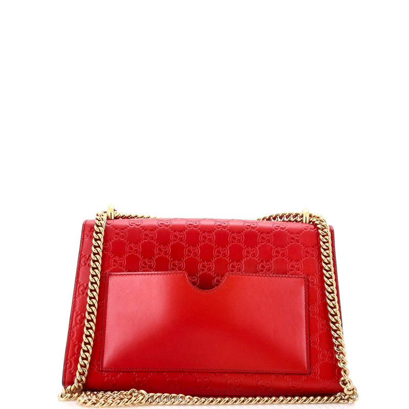 Padlock Shoulder Bag Guccissima Leather