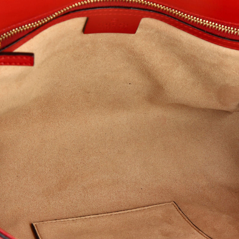 Padlock Shoulder Bag Guccissima Leather