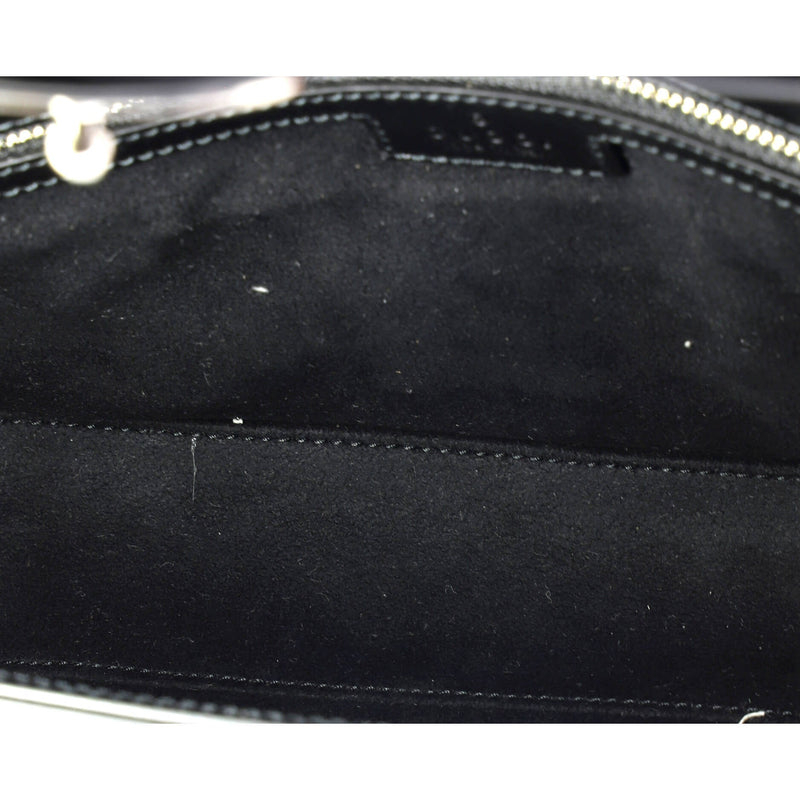 Petite Gg Flap Shoulder Bag Leather