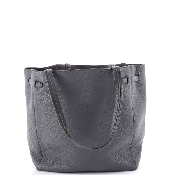 Phantom Tie Cabas Tote Leather Small