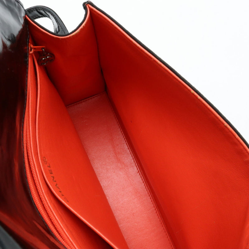 Camellia Wallet On Chain Leather