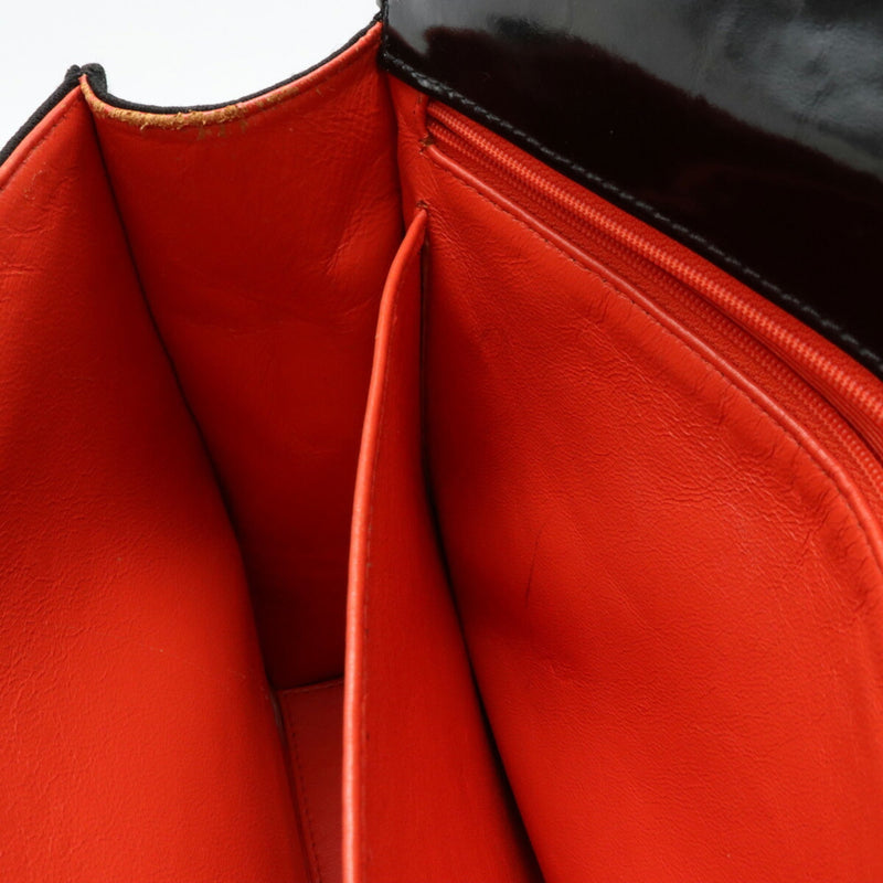 Camellia Wallet On Chain Leather
