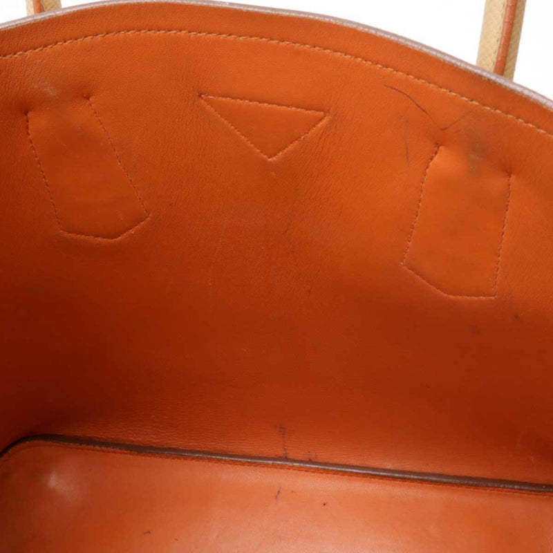 Cuir Double Tote Saffiano Leather Medium