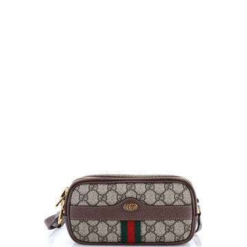 Ophidia Triple Zip Crossbody Bag Gg