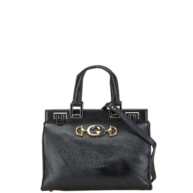 Zumi Top Handle Bag Leather Small