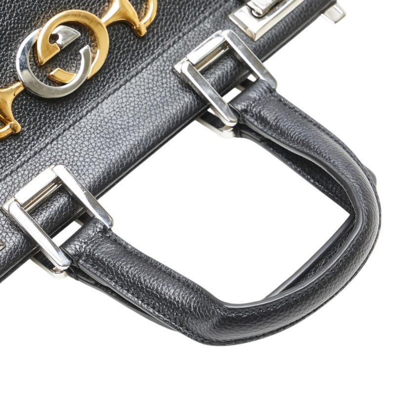 Zumi Top Handle Bag Leather Small
