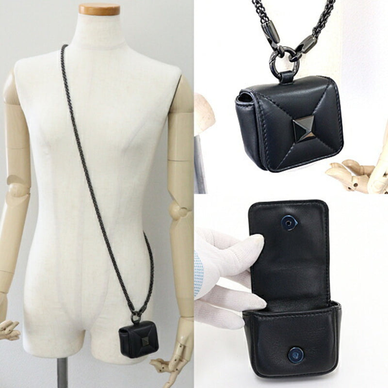 Roman Stud Flap Bag Quilted Leather Mini