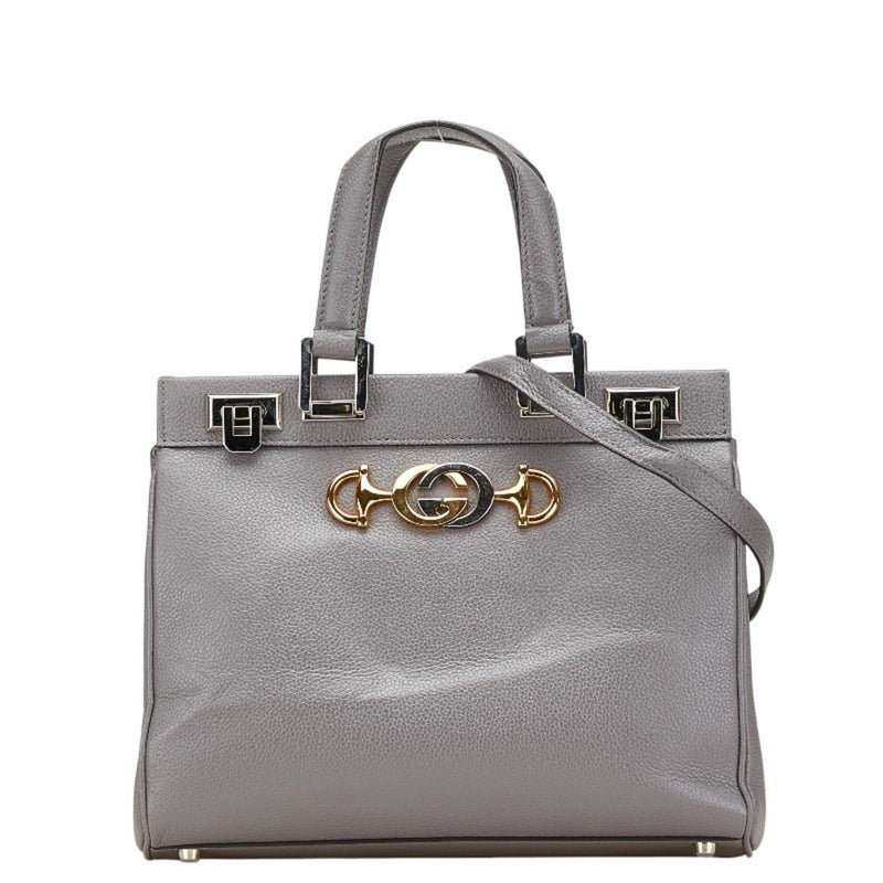 Zumi Top Handle Bag Leather Small