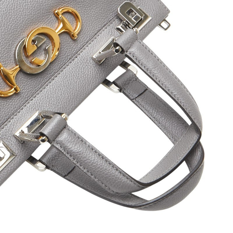 Zumi Top Handle Bag Leather Small