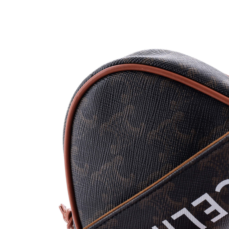 Triangle Crossbody Bag Triomphe Coated