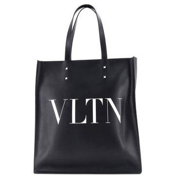 Vltn Rockstud Shopping Tote Printed