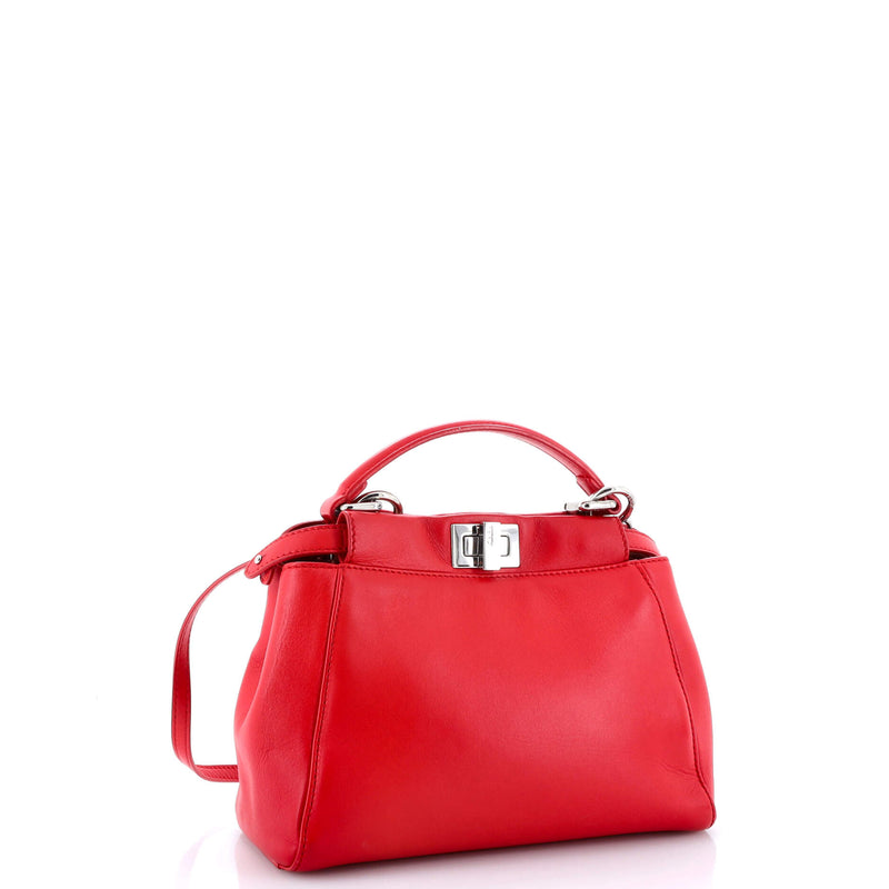 Peekaboo Bag Leather Mini