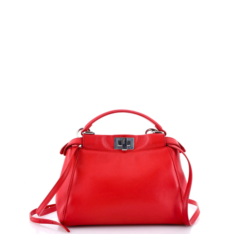 Peekaboo Bag Leather Mini
