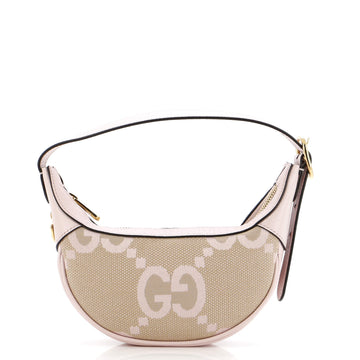 Ophidia Zip Hobo Jumbo Gg Canvas With