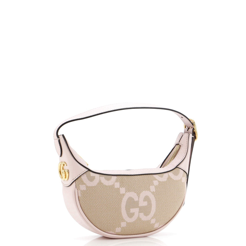 Ophidia Zip Hobo Jumbo Gg Canvas With