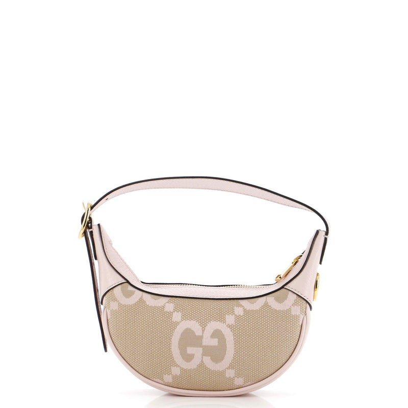 Ophidia Zip Hobo Jumbo Gg Canvas With