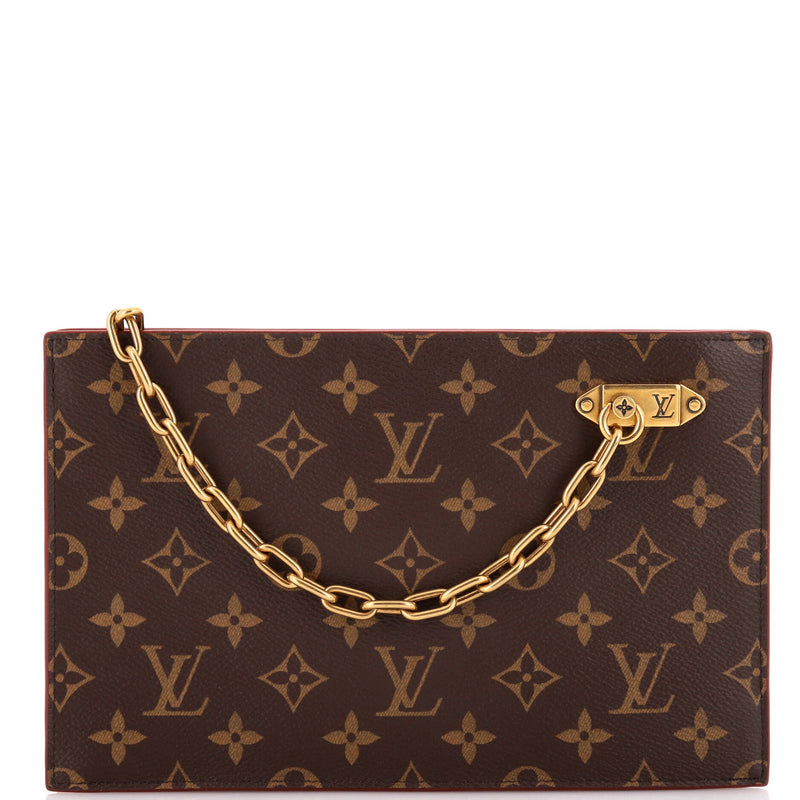 Legacy Chain Clutch Canvas