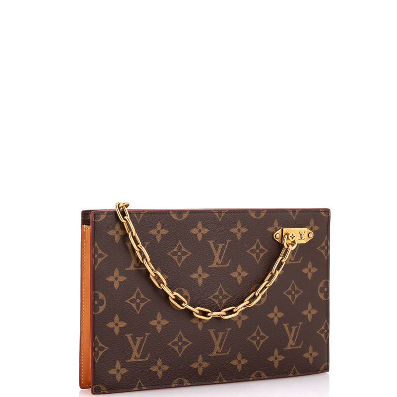 Legacy Chain Clutch Canvas