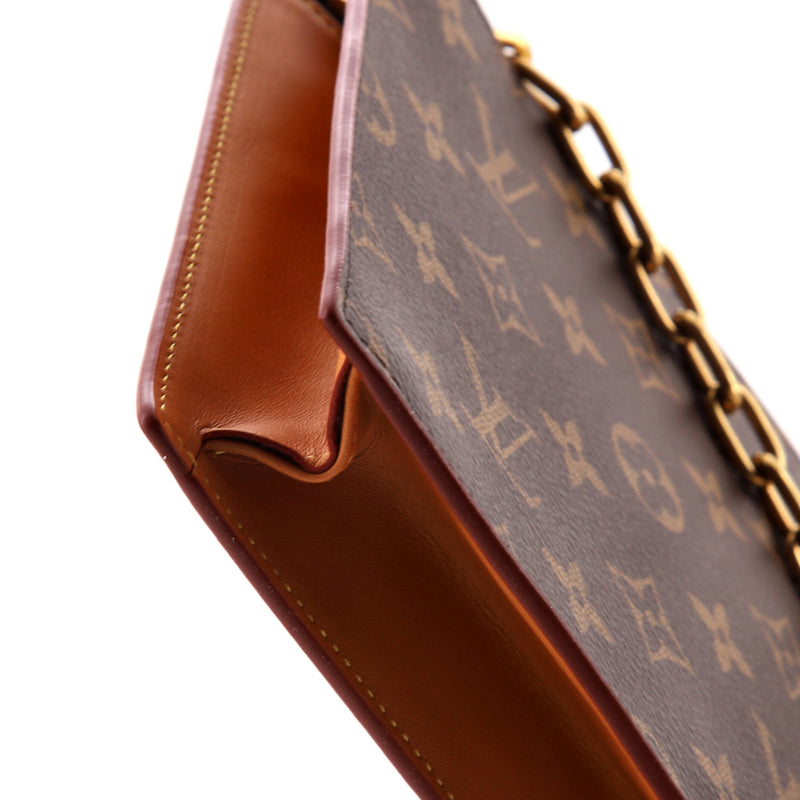 Legacy Chain Clutch Canvas