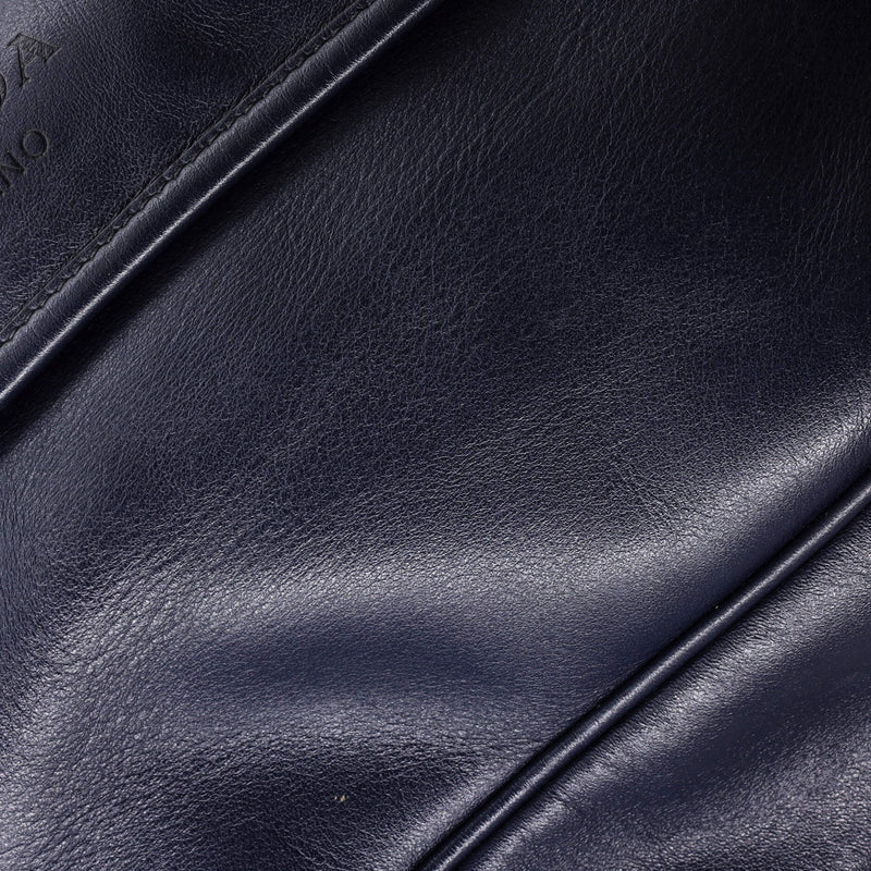 Double Buckle Flap Camera Bag Soft Calf