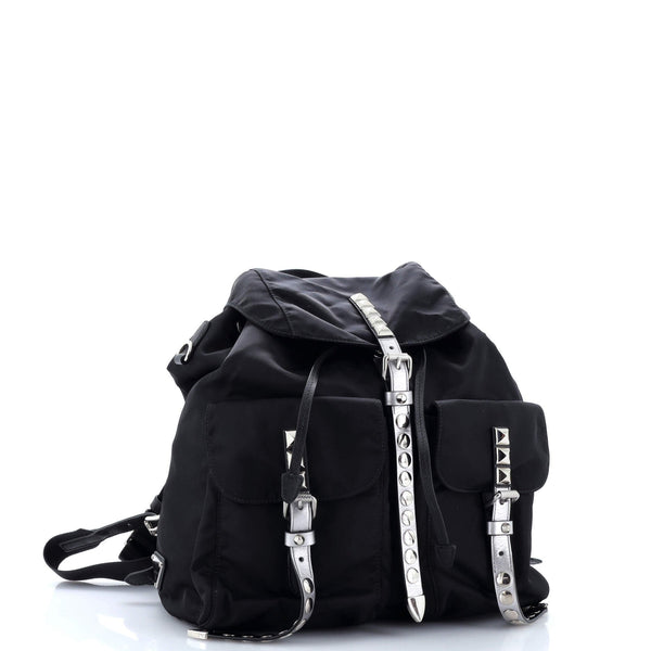 New Vela Backpack Tessuto With Studded