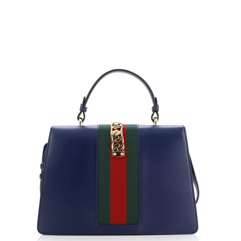 Sylvie Top Handle Bag Leather Medium